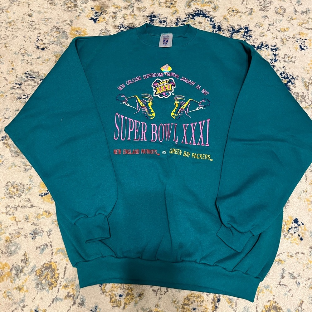 Vintage Super Bowl 31 Sweatshirt